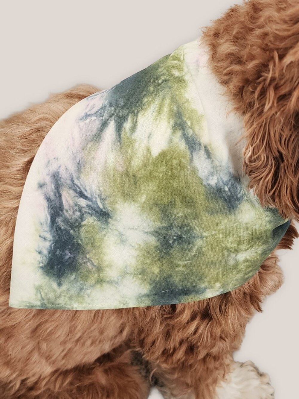Wicked Grove Tie Dye Bandana | Cotton Dog Pet Scarf
